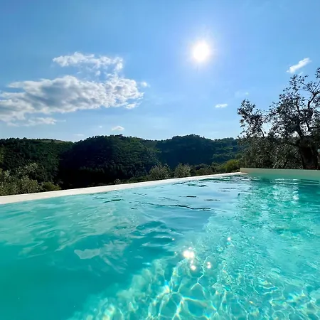فيلة Villa Nocri - Oasi Wellness Con Piscina & Sauna Privata Montefranco